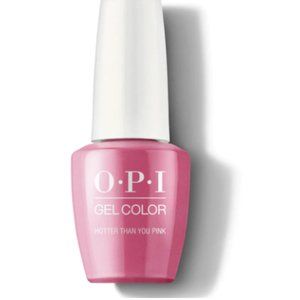 NWT Full Size OPI gel polish in shade Hotter Than You Pink